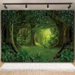 Tenture Murale Paysage "Clairière des Arbres Ancestraux"