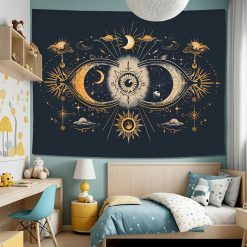Tenture Murale Astrologie Éclipse Astrale