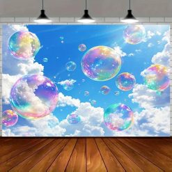 Tenture Murale Déco Ciel de Bulles