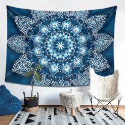 Tenture Murale Mandala "Étoile Polaire"