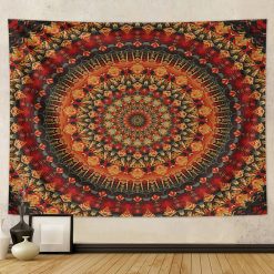 Tenture Murale Mandala Forge Solaire