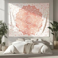 Tenture Murale Mandala Lueur Poudrée