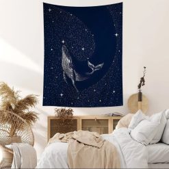 Tenture Murale Animaux « Baleine des Étoiles »