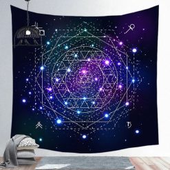 Tenture Murale Astrologie « Mandala Cosmique »