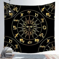 Tenture Murale Astrologie « Mécanique du Zodiaque »