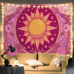 Tenture Murale Mandala "Aurore Solaire"