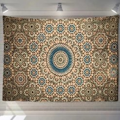 Tenture Murale Mandala Mosaïque de Marrakech