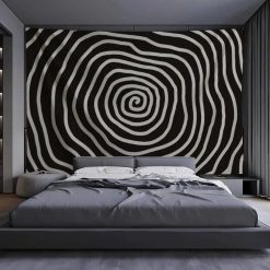 Tenture Murale Design « Vertige Ondulatoire »