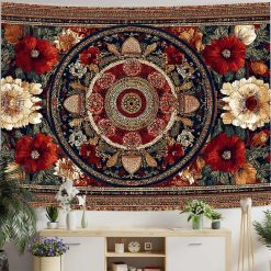 Tenture Murale Mandala « Jardin Impérial »