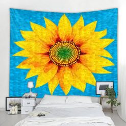 Tenture Murale Paysage « Tournesol Solaire »