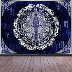 Tenture Murale Viking Gloire Éternelle au Valhalla