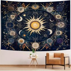 Tenture Murale Mandala « Soleil des Astres »